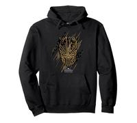 Marvel Black Panther Movie Killmonger Jaguar Scratch Pullover Hoodie