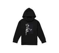 Marvel Black Panther Outline Youth Kids Pull-Over Hoodie, Black | Size: 12-13 Years Marvel Black 12-13 Years