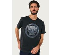 Marvel Black Panther Steel Mask Logo T-Shirt Black Panther Black XL