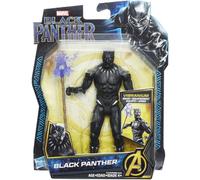 Marvel Hasbro Black Panther Studios Legacy Collection - Black Panther Vibranium Action Figure, 15 cm Scale, Ages 4+, Multi Color, E1360