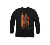 Marvel Black Panther: Wakanda Forever Okoye Long Sleeve T-Shirt, Black Black XL