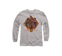 Marvel Black Panther: Wakanda Forever Shuri Okoye Nakia Long Sleeve T-Shirt, Athletic Heather in Light Grey | Size: XL Marvel Light Grey XL