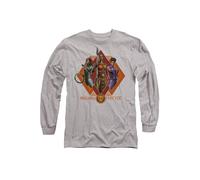 Marvel Black Panther: Wakanda Forever Shuri Okoye Nakia Long Sleeve T-Shirt, Athletic Heather in Light Grey | Size: Small Marvel Light Grey S