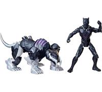 Marvel Black Panther with Sabre Claw Action Figure Mech Strike Mechasaurs 4-Inch
