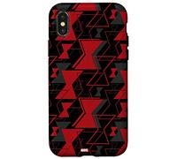 Marvel Black Widow Icon Red Hourglass Print Case for iPhone X/XS
