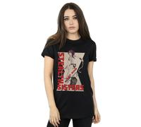 Marvel Black Widow Movie Stealth Sisters Cotton Boyfriend T-Shirt Black 5XL