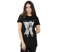 Marvel Black Widow Movie Yelena Romanoff Mono Cotton Boyfriend T-Shirt Black 4XL