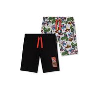 Marvel Boy's 2 Pack Nightwear Shorts | Size: 9-10 Years Marvel Multicolor 9-10 Years