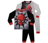 Marvel Boys 2 Pack Pyjamas Spiderman Multicolour 6-7 Years