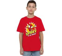Marvel Boy's Amazing Friends Spidey to The Rescue T Shirt, Red, 3-4 Years
