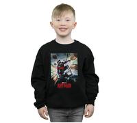 Marvel Boy's Ant-Man Poster Sweatshirt in Black | Size: 3-4 Years Marvel Black 3-4 Years