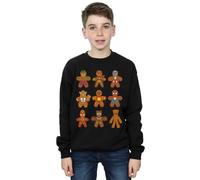 Marvel Boy's Avengers Christmas Gingerbread Sweatshirt in Black | Size: 3-4 Years Marvel Black 3-4 Years