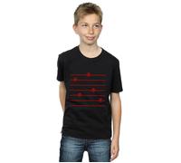 Marvel Boy's Avengers Endgame Logo Stripes T-Shirt in Black | Size: 3-4 Years Marvel Black 3-4 Years