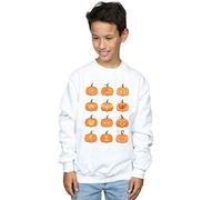 Marvel Boys Avengers Halloween Pumpkin Sweatshirt White 3-4 Years