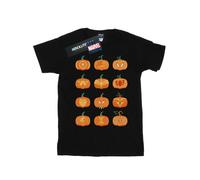 Avengers Halloween Pumpkin T-Shirt Marvel Black 5-6 Years