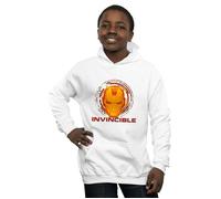 Marvel Boy's Avengers Iron Man Invincible Hoodie in White | Size: 12-13 Years Marvel White 12-13 Years