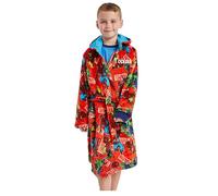 Marvel Boys Avengers Personalised Dressing Gown Spiderman Iron Man Hulk Robe