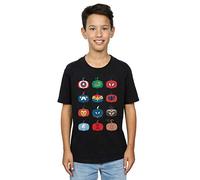 Marvel Boys Avengers Pumpkin Icons T-Shirt Black 12-13 Years