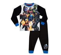 Marvel Boys Avengers Pyjamas Black Age 8 to 9 Years