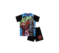 Marvel Boy's Avengers Short Pyjamas in Blue | Size: 2-3 Years Marvel Blue 2-3 Years