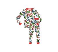 Marvel Boy's Avengers Snuggle Fit Pyjamas in Red | Size: 11-12 Years Marvel Red 11-12 Years
