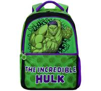 Marvel Boys Backpack, The Incredible Hulk Kids Rucksack, Green, One Size