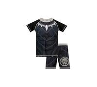 Marvel Boy's Black Panther Avengers Two Piece Swim Set | Size: 7-8 Years Marvel Black 7-8 Years