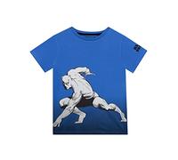Marvel Boys Black Panther T-Shirt Short Sleeve Tee for Kids 5-6 Years Blue