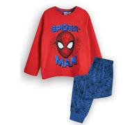 (5-6 Years) Marvel Long Sleeve Long Leg Pyjama Set (Boys Blue)