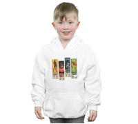 Marvel Boy's Comic Strips Hoodie in White | Size: 7-8 Years Marvel White 7-8 Years