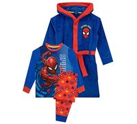 Marvel Boys Dressing Gown Set Spiderman 6-7 Years Blue