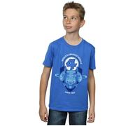 Marvel Boy's Fantastic Four Fantasticar T-Shirt in Blue | Size: 5-6 Years Marvel Blue 5-6 Years