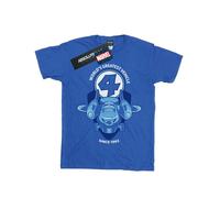 Marvel Boys Fantastic Four Fantasticar T-Shirt - Royal Blue - Royal Blue - 12-13 Years