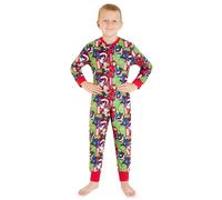 Marvel Boys Fleece Onesie - Multi Avengers 5-6 Years