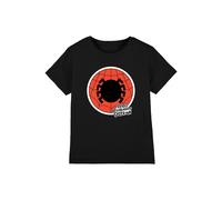 Marvel Boy's Friendly Neighborhood Spiderman Badge T-Shirt, Black | Size: 7-8 Years Marvel Black 7-8 Years