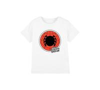 Marvel Boy's Friendly Neighborhood Spiderman Badge T-Shirt, White | Size: 12-13 Years Marvel White 12-13 Years