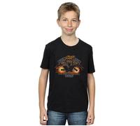 Marvel Boy's Ghost Rider Hell Cycle Club T-Shirt in Black | Size: 3-4 Years Marvel Black 3-4 Years