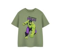 Marvel Boys Green Green Short Sleeved T-Shirt - 5-6 Years
