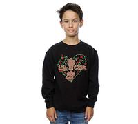 Marvel Boys Groot Love Grows Sweatshirt Black 3-4 Years