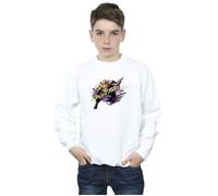 Marvel Boy's Guardians Of The Galaxy Abstract Drax Sweatshirt in White | Size: 3-4 Years Marvel White 3-4 Years