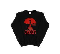Marvel Boys Guardians Of The Galaxy I Am Groot Red Sweatshirt BI18898