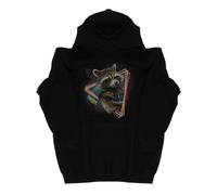 Marvel Boys Guardians Of The Galaxy Neon Rocket Hoodie 12-13 years Black
