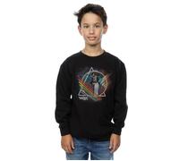 Marvel Boy's Guardians Of The Galaxy Neon Star Lord Masked Sweatshirt in Black | Size: 12-13 Years Marvel Black 12-13 Years