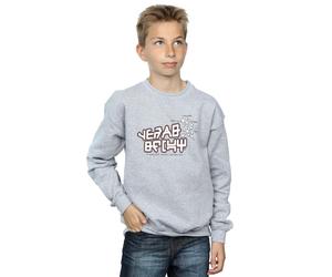 Marvel Boy's Guardians Of The Galaxy Star Lord Text Sweatshirt in Grey | Size: 12-13 Years Marvel Grey 12-13 Years