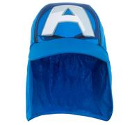Marvel Boys Hat | Captain America Baseball Cap with Visor | Avengers Boys' Hats & Caps | Kids Cap for Summer | One Size Blue