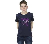 Marvel Boy's Hawkeye Shoots T-Shirt in Navy | Size: 12-13 Years Marvel Navy 12-13 Years