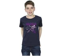 Marvel Boy's Hawkeye Shoots T-Shirt in Navy | Size: 9 Years Marvel Navy 9 Years
