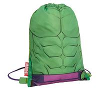 Boys Marvel Hulk Drawstring Gym Bag Avengers Sports Swimming PE Kit Backpack