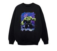 Marvel Boys Hulk Halloween Spooky Forest Sweatshirt 9-11 Years Black