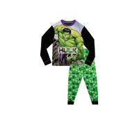 Marvel Boy's Incredible Hulk Pyjamas in Green | Size: 8-9 Years Marvel Green 8-9 Years